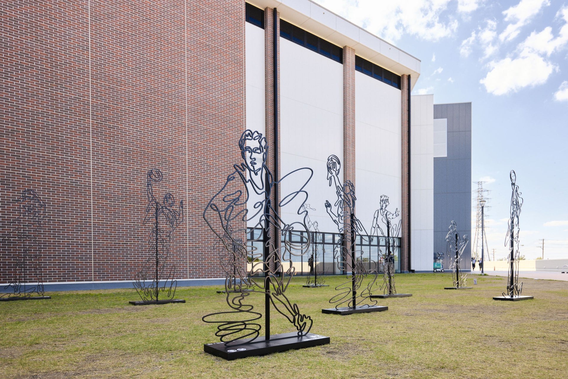 B.LEAGUE ALL-STAR GAME WEEKEND 2024 IN OKINAWA LINEART MONUMENT